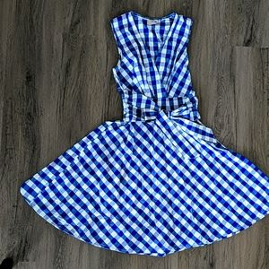 Eshakti gingham dress size 4